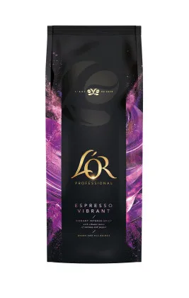 L´OR Espresso Vibrant 1kg Ganze Bohne, Responsible Sourcing zertifiziert